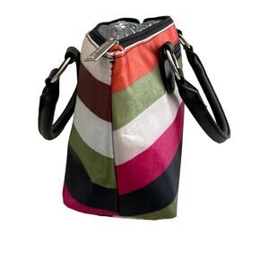 Prime Ware multi-colored thermal insulated wine cloth tote, women’s.